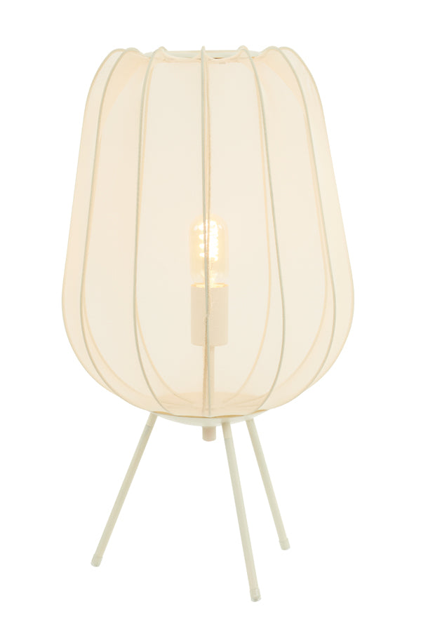 Nancy's Jusa Tafellamp - Tafelverlichting - Nachtlamp - Zand - ± 35 x 60 cm