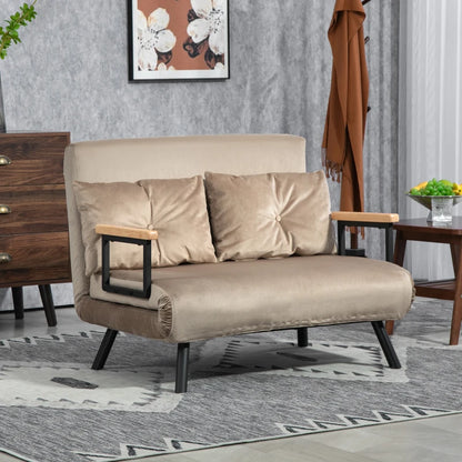 Nancy's Cima Sofa Bed - Sofa - 2-in-1 Sofa with sleeping function - Light brown