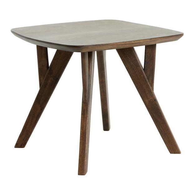 Table d'appoint Cabeca de Nancy - Table basse - Bois d'acacia - 50 x 50 x 42 cm