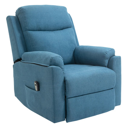 Nancy's Donas Sta op stoel - Opsta stoel - Seniorenstoel - Relaxfauteuil - Blauw