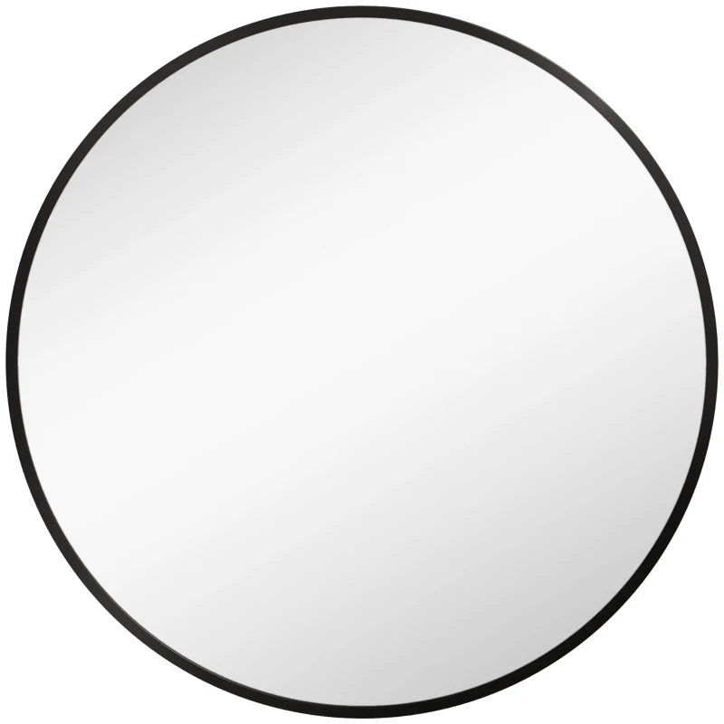 Miroir de salle de bain Sabugal de Nancy - Noir - Rond - Ø 60 cm