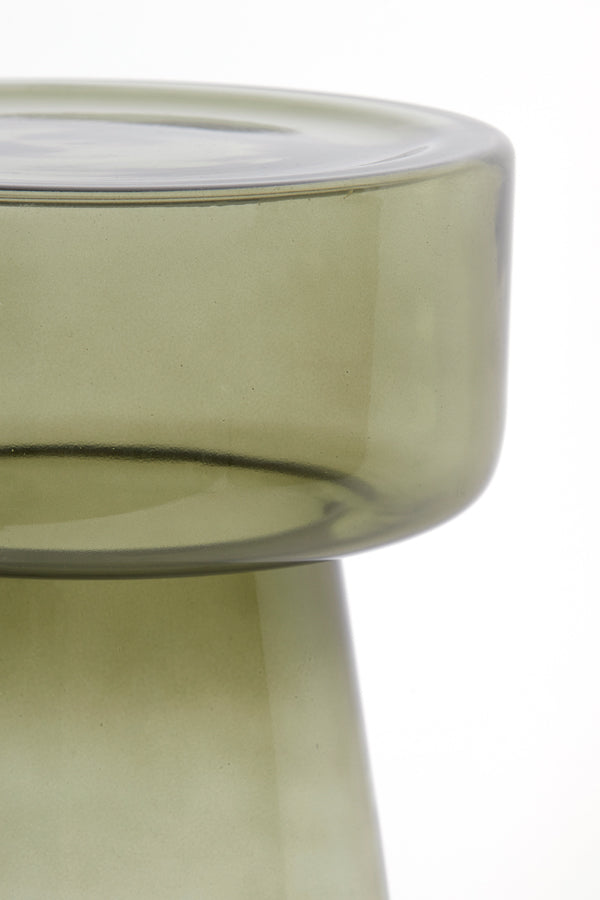 Table d'appoint Nancy's Eiriz - Table basse - Vert - Verre - 30 x 50 cm