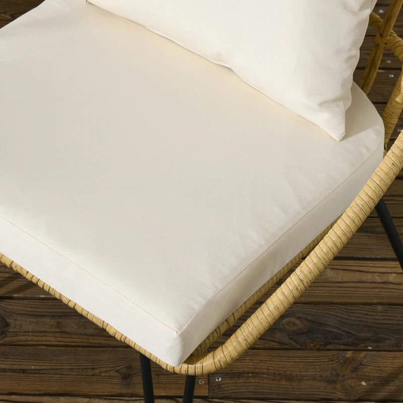 Nancy's Unhos Tuinset - Zitgroep - Loungeset - 5-Delige Tuin Set - Zwart / Beige