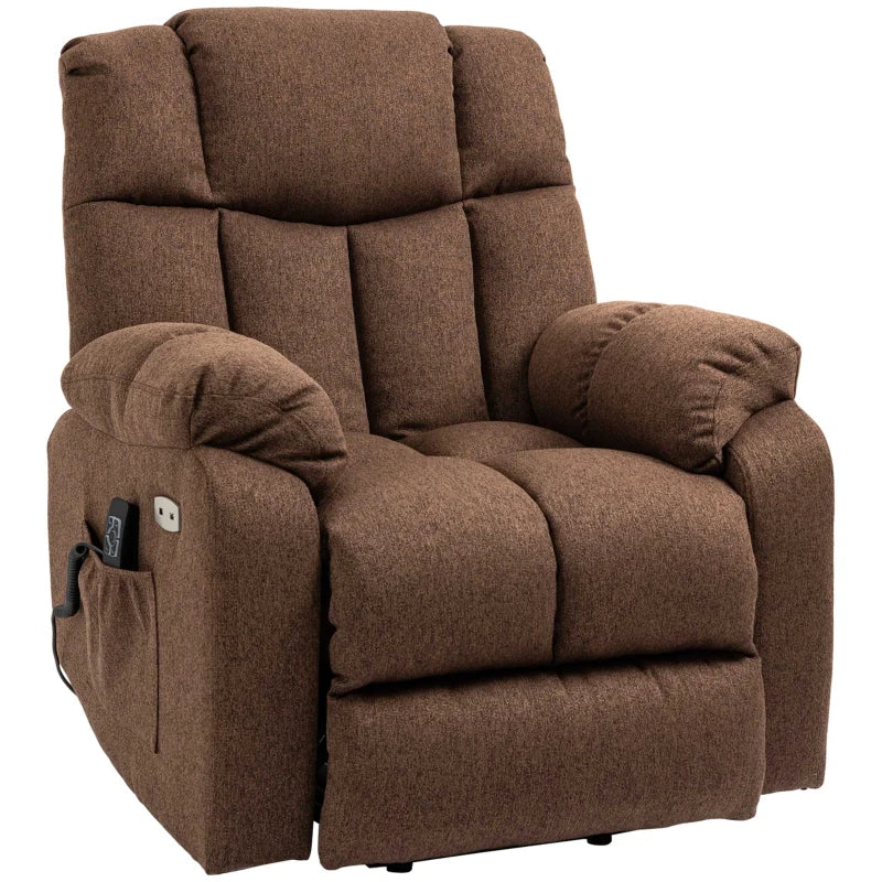 Nancy's Troviscal Relax armchair - Relax chair - Lounge chair - Brown - Linen