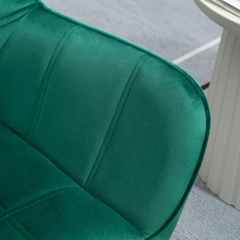 Nancy's Cerejais Fauteuil - Stoel - Relax Stoel - Loungestoel - Groen - Fluweel