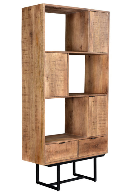 Nancy's Soutelp Cabinet - Wall cabinet - Standing cabinet - Mango wood - 100 x 40 x 200 cm