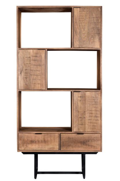 Nancy's Soutelp Cabinet - Wall cabinet - Standing cabinet - Mango wood - 100 x 40 x 200 cm