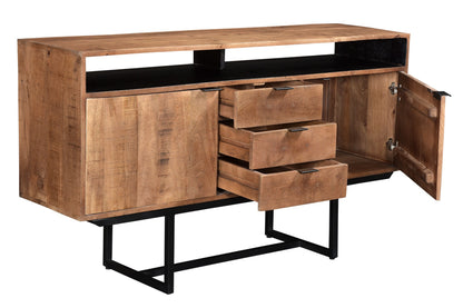 Nancy's Santana Dressoir - Mangohout - 40 x 150 x 80 cm