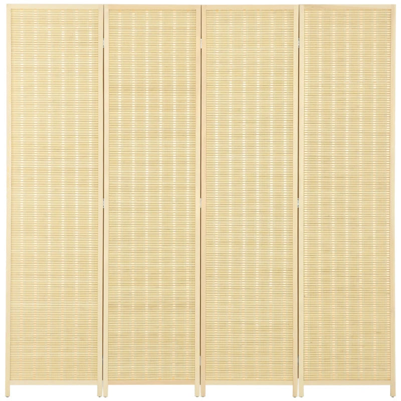 Nancy's Areias Kamerscherm - Privacyscherm - Roomdivider - Bamboe / Dennenhout - 180 x 180 cm