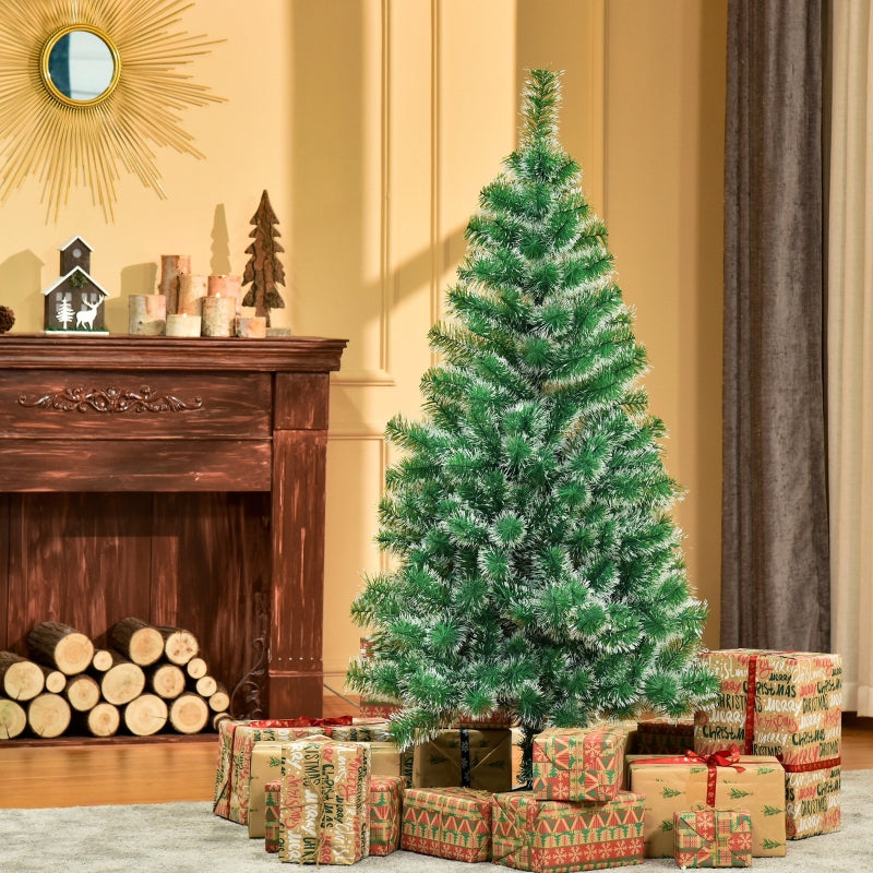 Nancy's McKay Artificial Kerstboom - Groen - Kunst Kerstboom met metalen voet - ∅75 x H150 cm