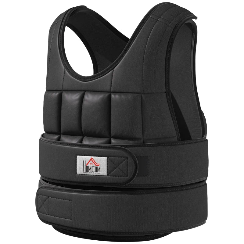 Nancy's Bagnore Gewichtsvest - Gewichtgilet - Krachttraning Vest - Zwart - 30KG