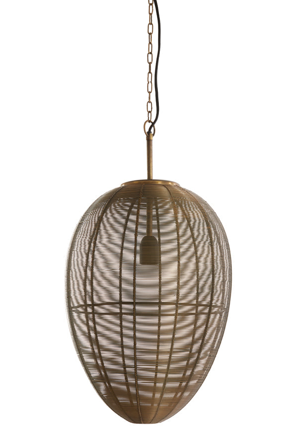 Nancy's Barroselas Hanging Lamp - Lighting - Bronze - Steel - ± 30 x 50 cm