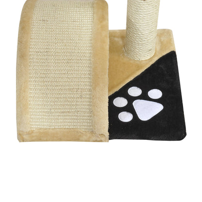 Nancy's Bruce Vale Cat Tree Sisal Pilaren - Beige - Spaanplaat, Pluche, Sisal - 14,17 cm x 14,17 cm x 17,32 cm