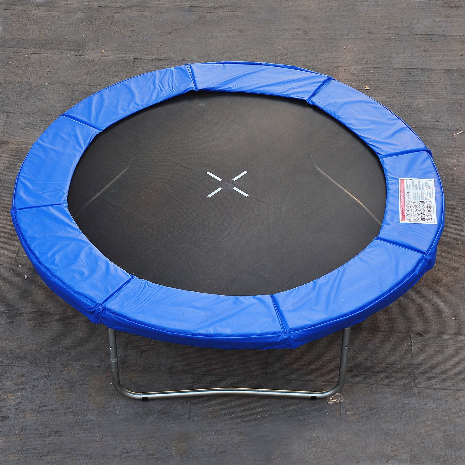 Nancy's Aberdeen Trampoline Randbescherming - Trampoline Rand - Afdekking voor Trampoline - Blauw - Ø 305 cm