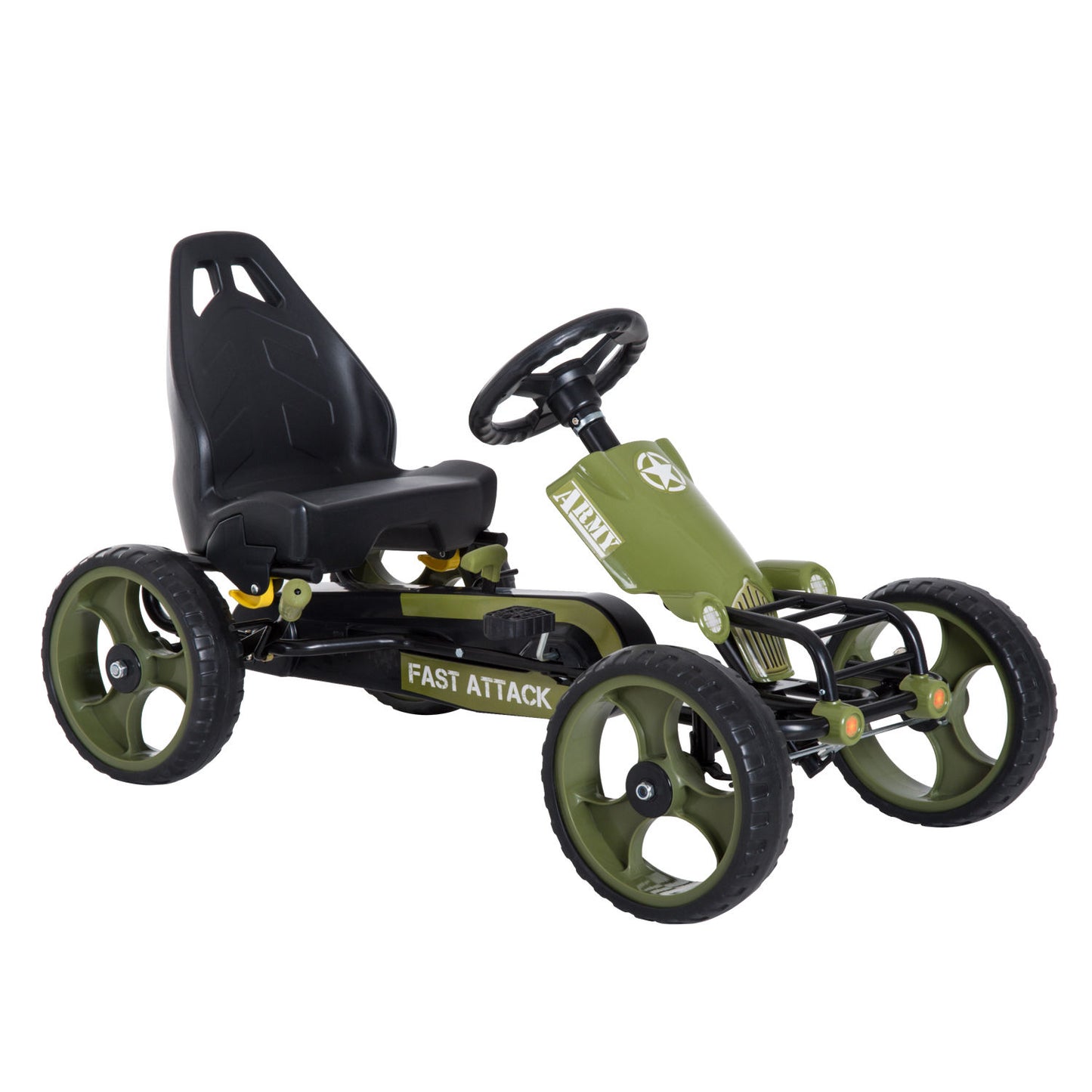 Nancy's Douglas Skelter - Trapauto - Kinderauto - Go Kart - Groen