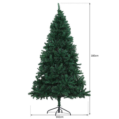 Nancy's Maya Kerstboom - Groen - Pvc, Metaal - ∅102 x H180 cm