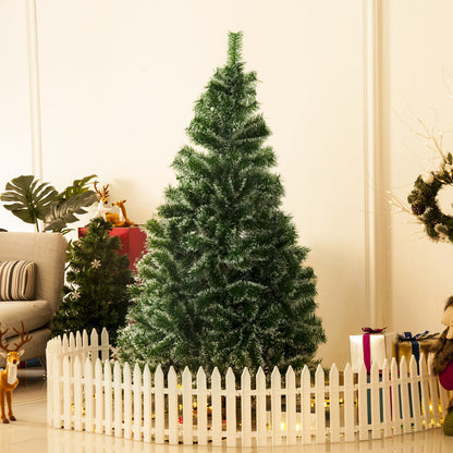 Nancy's McKay Artificial Kerstboom - Groen - Kunst Kerstboom met metalen voet - ∅75 x H150 cm