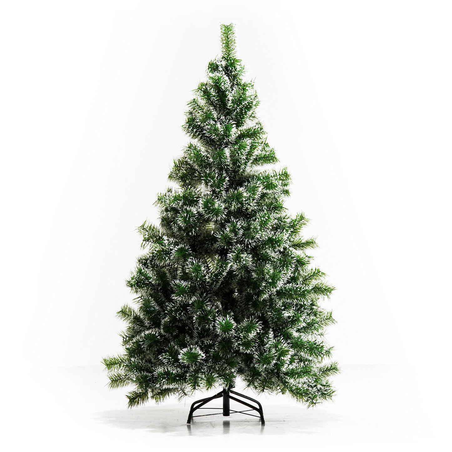 Nancy's McKay Artificial Kerstboom - Groen - Kunst Kerstboom met metalen voet - ∅75 x H150 cm