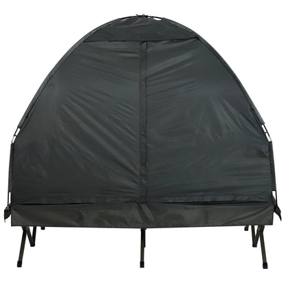 Nancy's Pacbitun Kampeertent - Camping tent - Met 2 Persoons Matras Groen - ± 195 x 145 x 180 cm