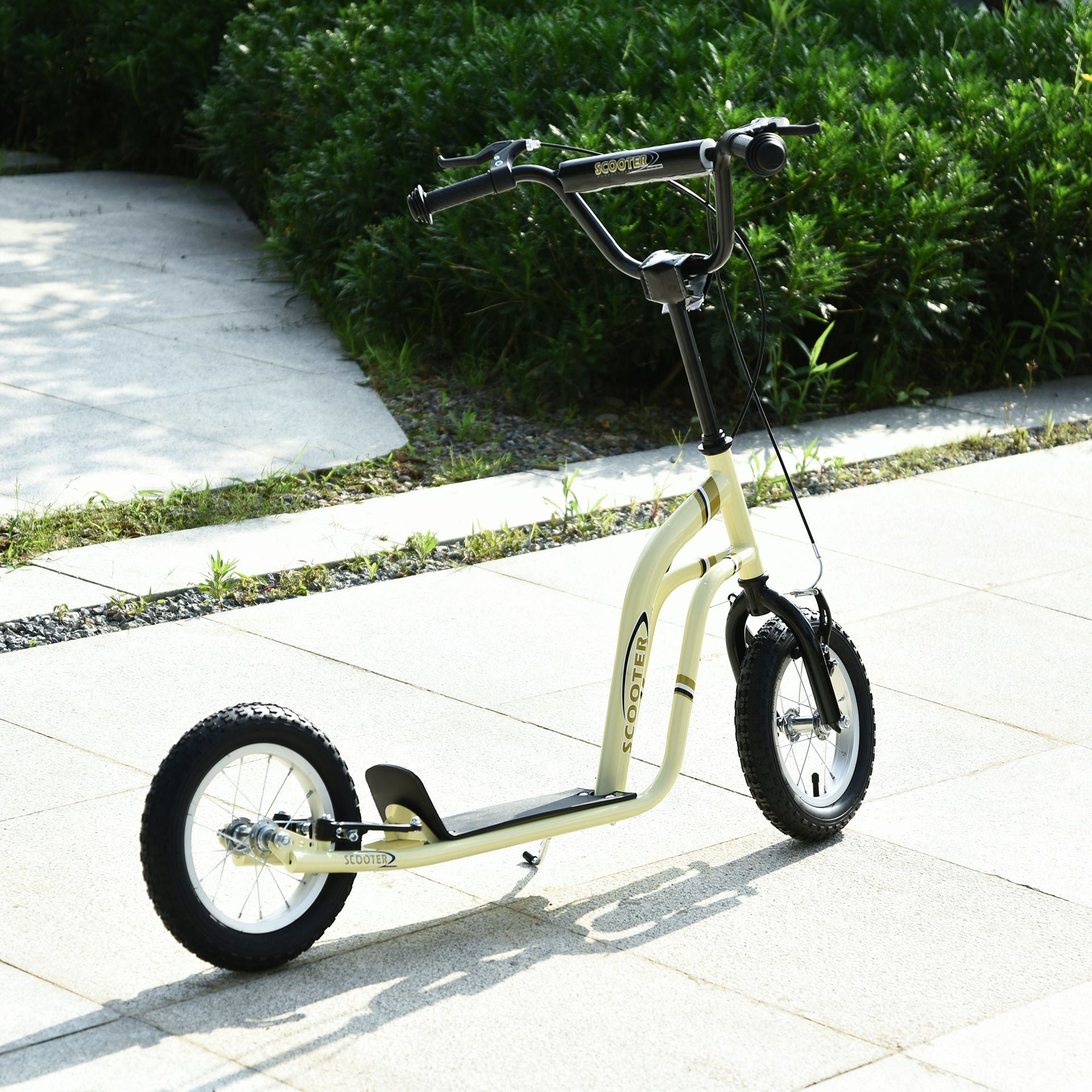 Nancy's Rosaldo Kinderscooter - Kinderstep - Pedaalstep - Stadsstep - Beige