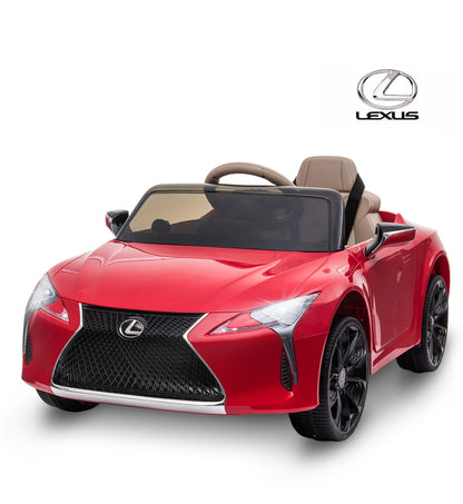 Nancy's Twin Cays Lexus Kinderauto - Elektrische Speelgoed Auto - MP3 - Muziek - Licht - Rood