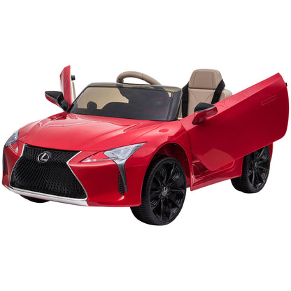 Nancy's Twin Cays Lexus Kinderauto - Elektrische Speelgoed Auto - MP3 - Muziek - Licht - Rood