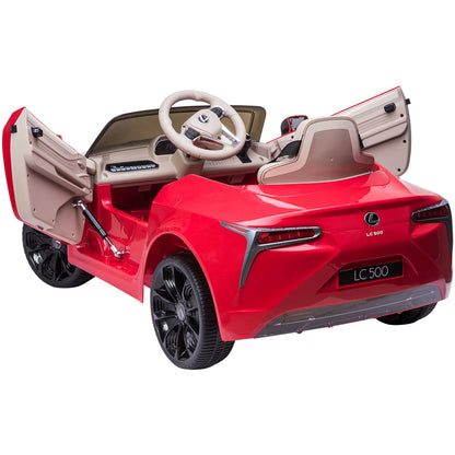 Nancy's Twin Cays Lexus Kinderauto - Elektrische Speelgoed Auto - MP3 - Muziek - Licht - Rood