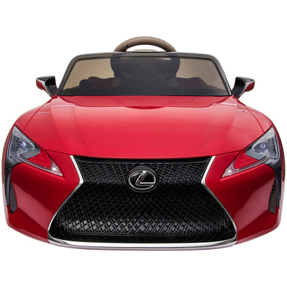 Nancy's Twin Cays Lexus Kinderauto - Elektrische Speelgoed Auto - MP3 - Muziek - Licht - Rood