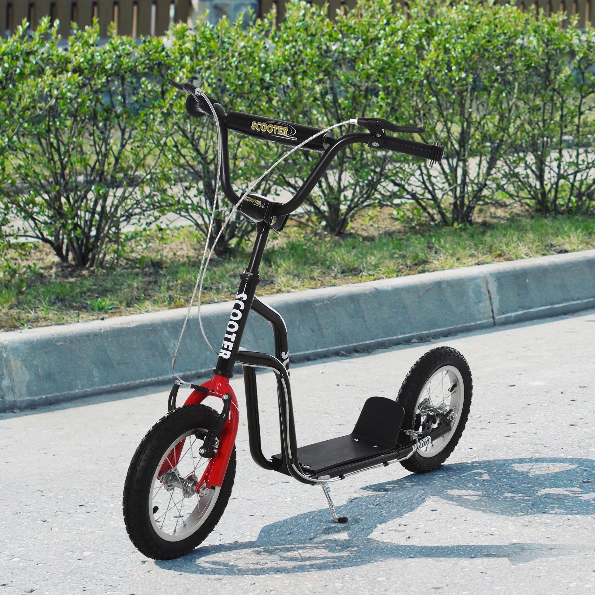 Nancy's Santa Cruz Scooter Voor Kinderen - Zwart - Staal, Aluminium, Rubber - 47,24 cm x 22,83 cm x 31,49 cm