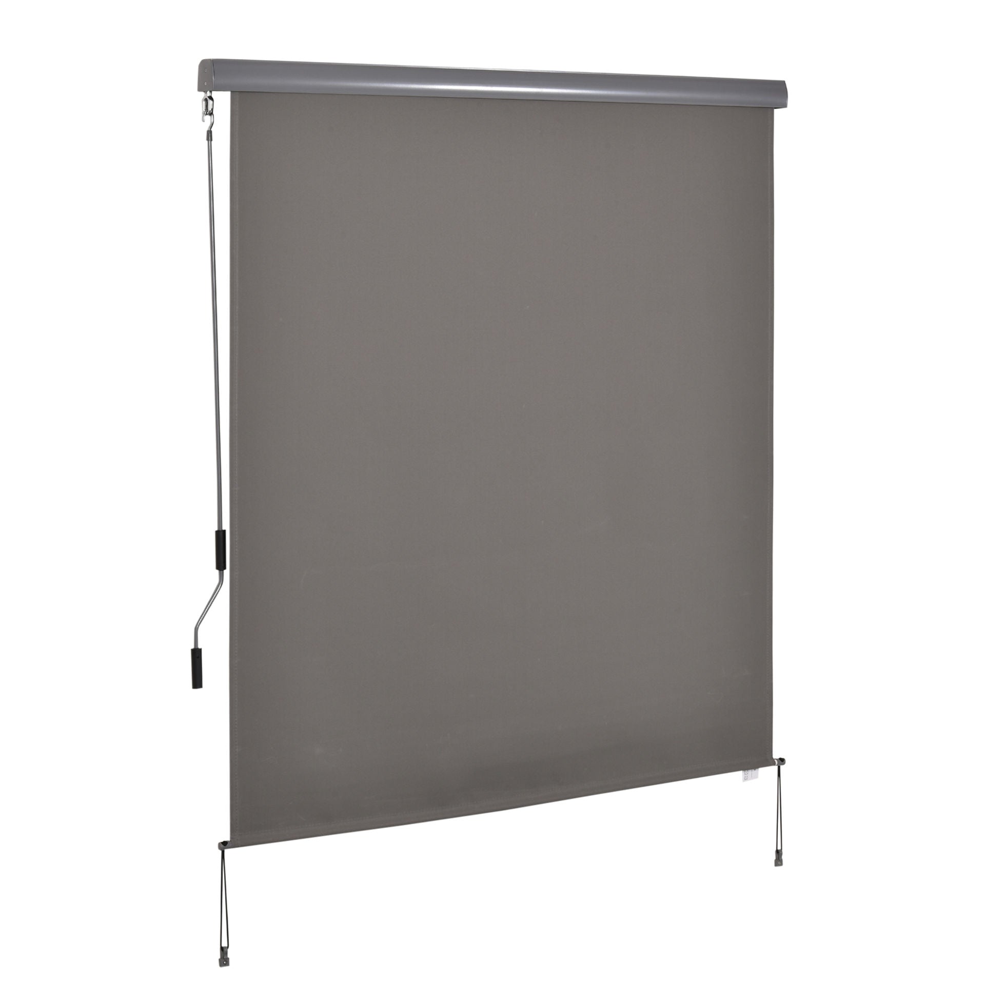 Nancy's Hog Bay Verticale Luifel - Zonnescherm - Privacy Scherm - Grijs - 160 x 250 cm