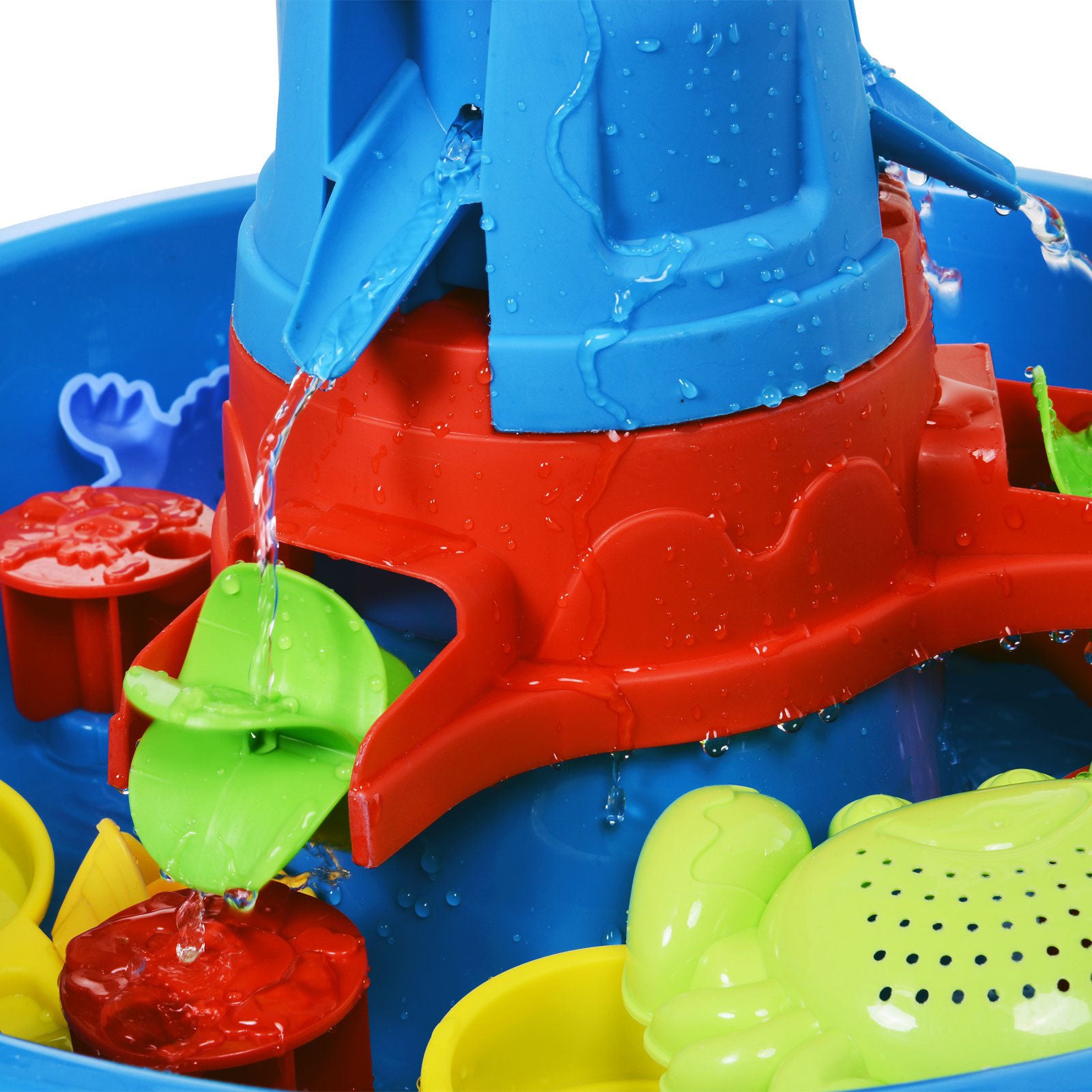 Nancy's Amos Point Zand- en Waterspeeltafel - Buitenspeelgoed - Waterpark - 21-Delige Set