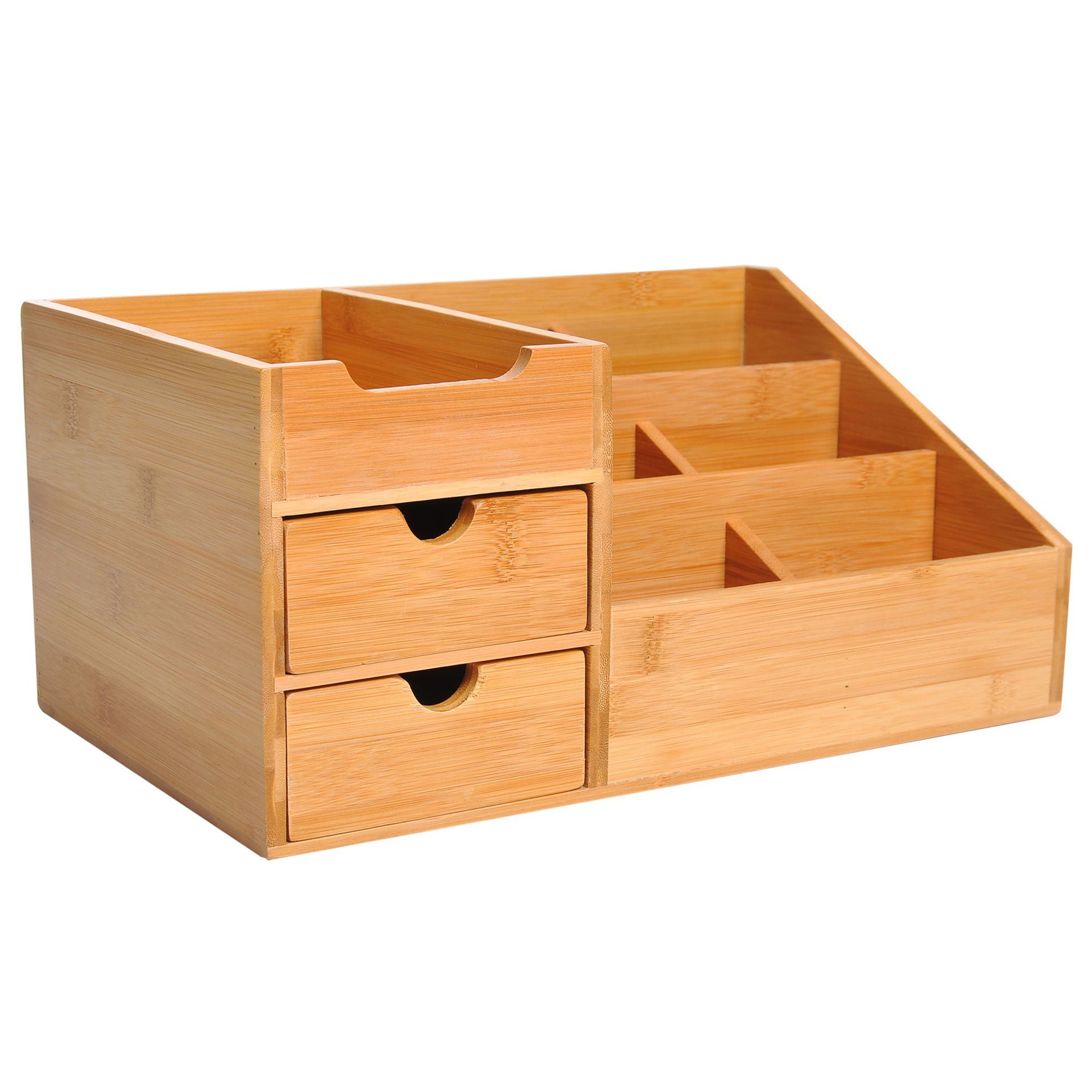 Organisateur de bureau Nancy's Arch Gulch - Accessoires de bureau - Bambou - ± 30 x 20 x 15 cm