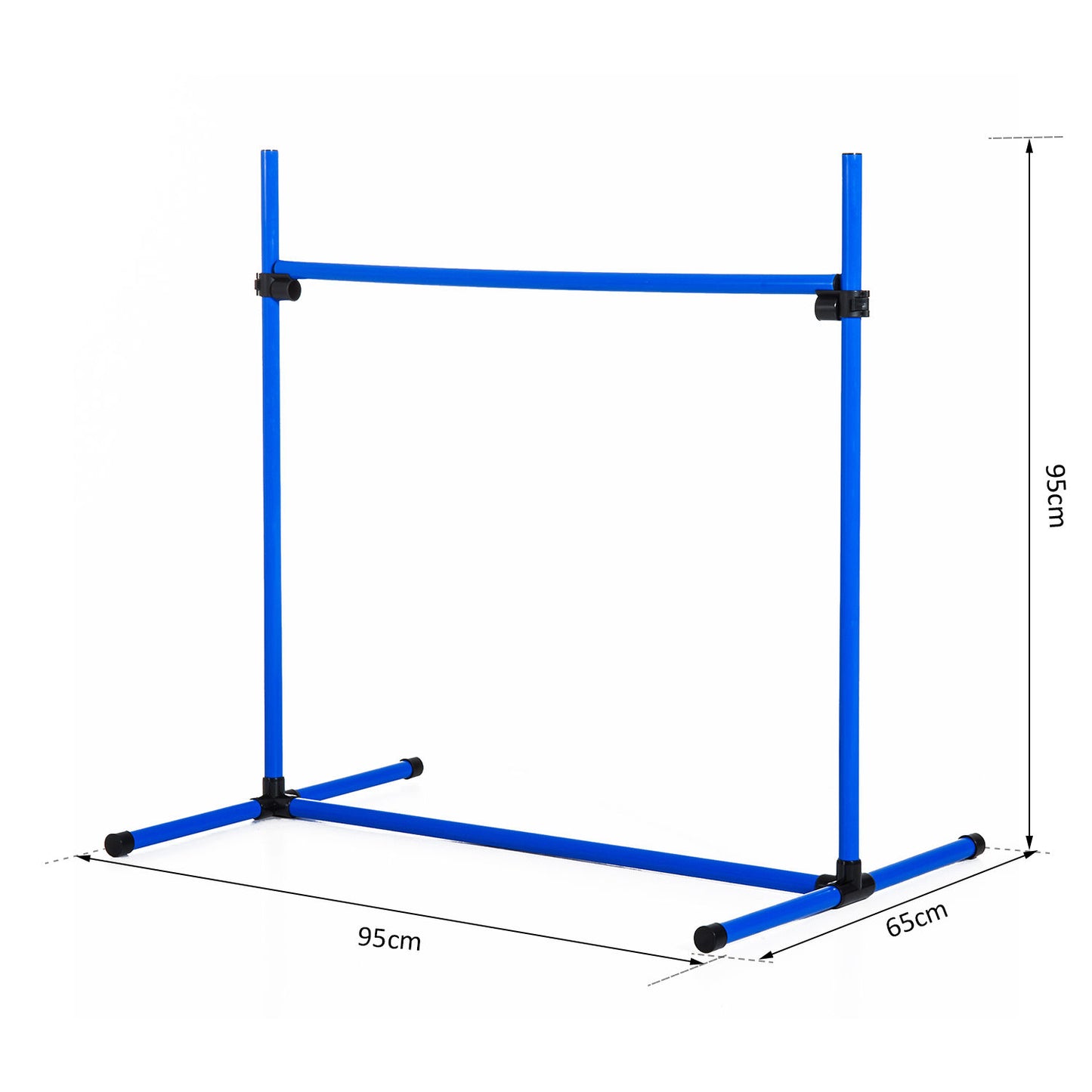 Nancy's Assef Behendigheidsset voor Honden - Honden Trainingsset - Behendigheidstraining - Blauw