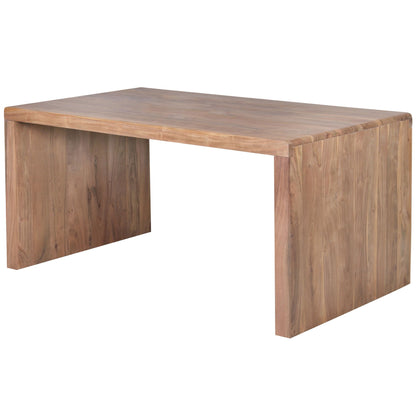 Nancy's Idabel Bureau - Werktafel - Massief Acacia - Hout - 160 x 80 x 76 cm - Kantoortafel - Bruin