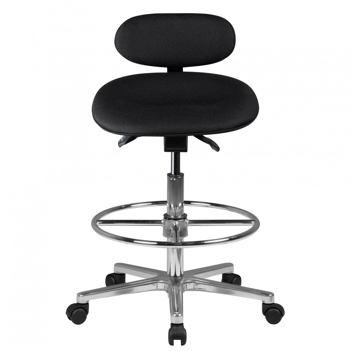 Nancy's Olathe Work Stool - Swivel Stool - Work Stool - Swivel - Adjustable Height - Black