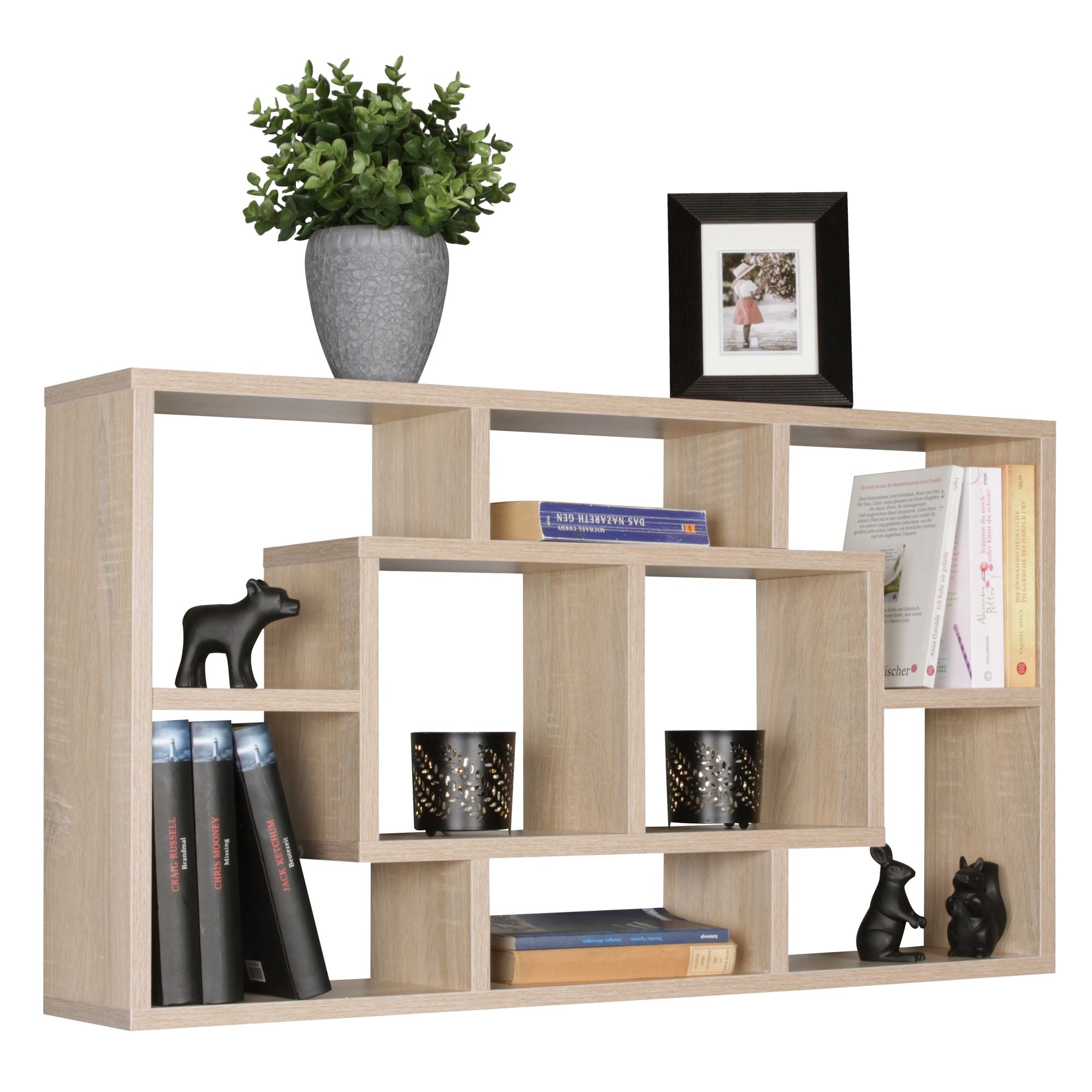 Nancy's Maryville Wall box - Wall cupboard - Shelving unit - Decoration shelf - ± 85 x 50 x 15 cm