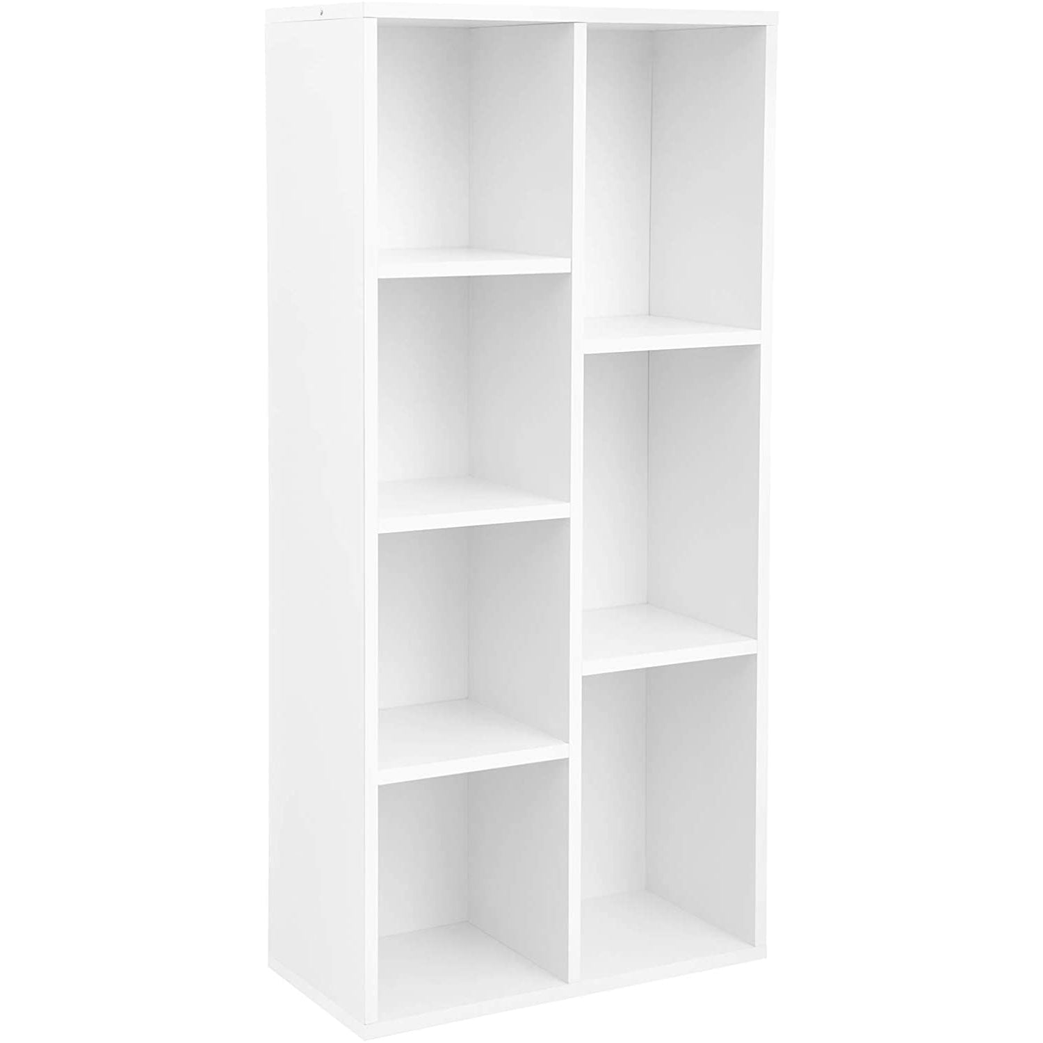 Nancy's Postuno Boekenkast - Wandkast - Vakkenkast - Opbergkast - Wit - ± 50 x 25 x 105 cm