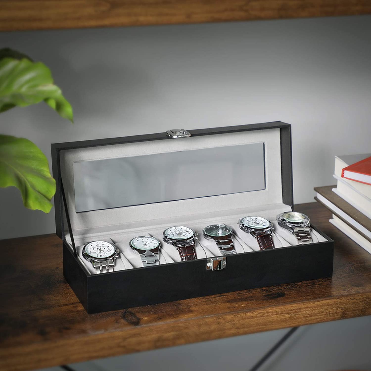 Nancy's Watch Box - Watch Box - Storage Box for 6 Watches