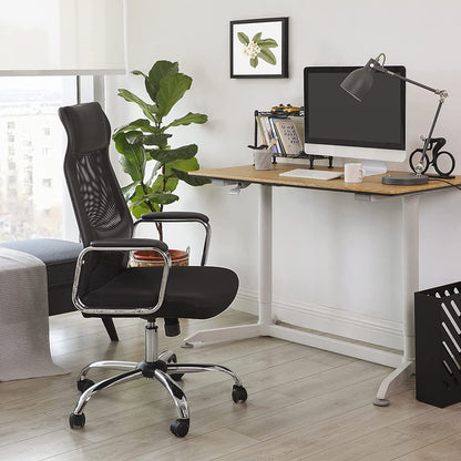 Nancy's Chelsea Office Chair - Swivel Chair - Executive Chair - Height Adjustable - Ergonomic - Black