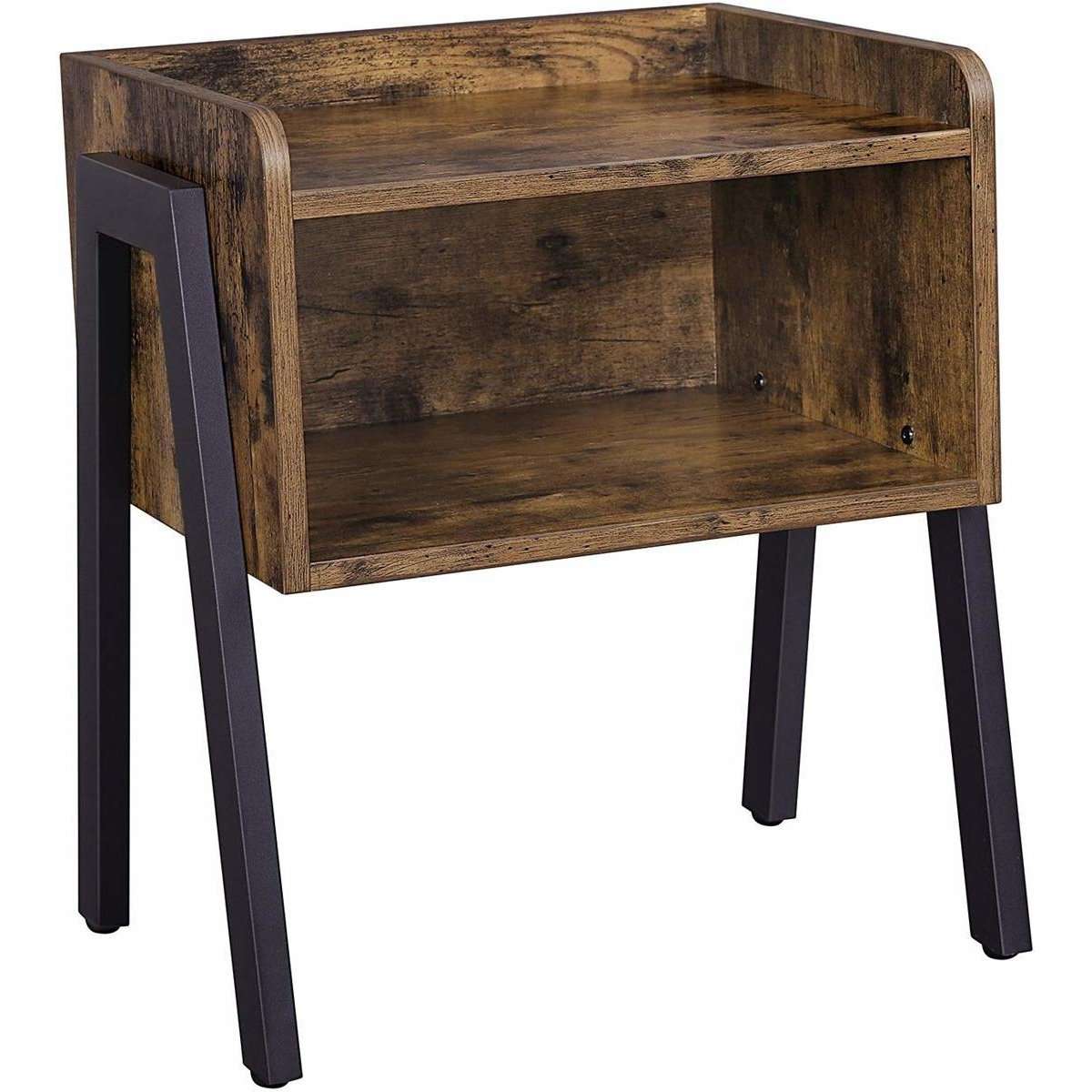 Table de chevet Nancy's Western Springs Marron Industriel - Table de chevet 46 x 35 x 52 cm