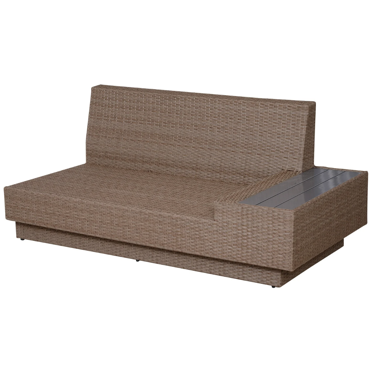 Nancy's Bixby Loungeset - Tuinset - Loungebank - 4-Delig - 5 Personen - Beige