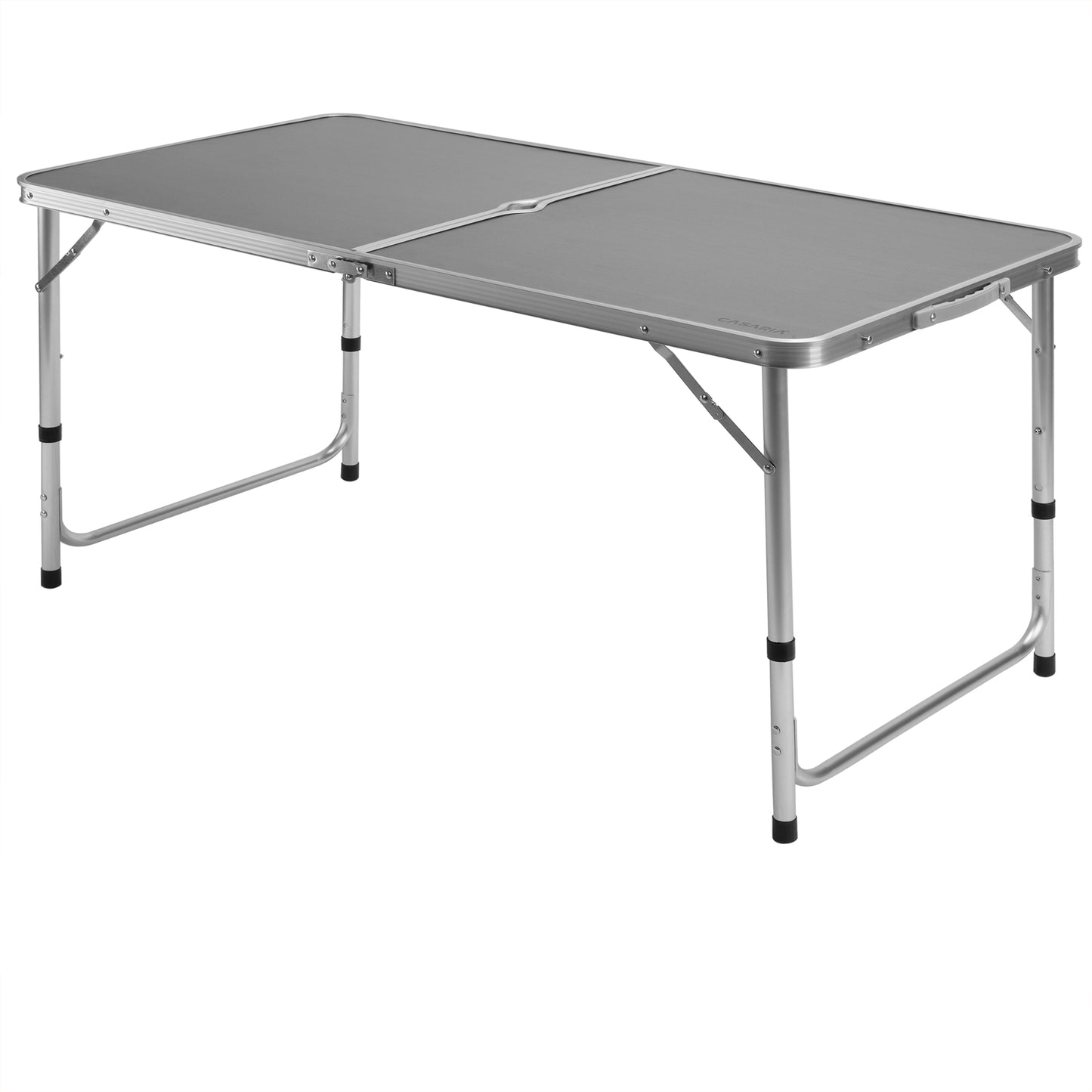 Nancy's Heathrow Camping Table - Folding Table - Garden Table - Foldable Table - Aluminum - MDF - 120 x 60 x 55 cm