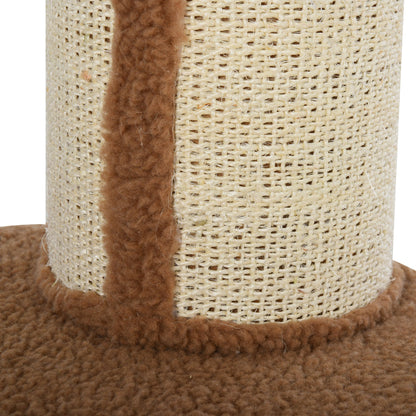 Nancy's Waimea Scratching Post - Play Tree - Chipboard - Light Brown - 45 x 45 x 81 cm