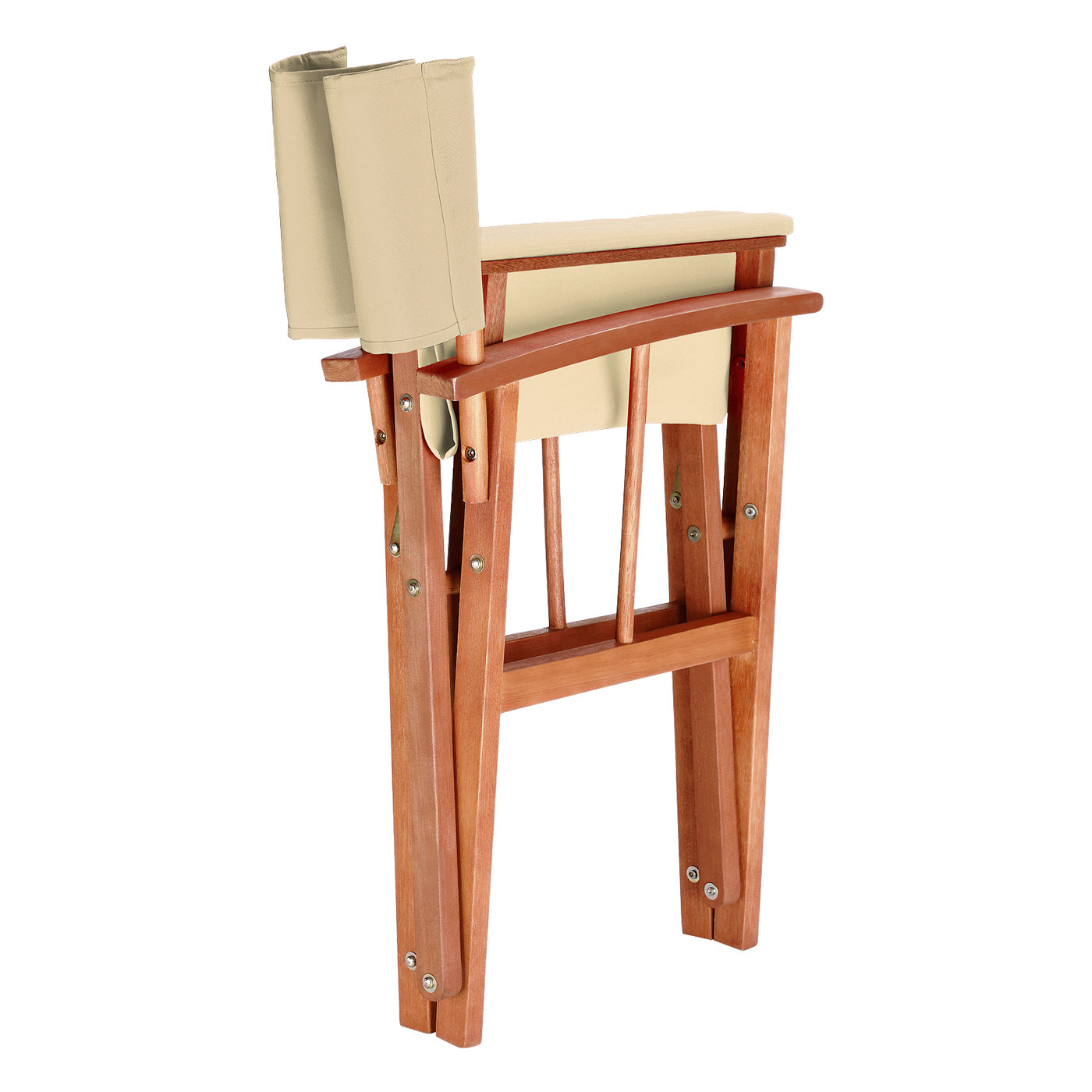 Nancy's Bondurant Tuinstoel - Regisseursstoel - Klapstoel - Stoelen - Waterafstotend - Antraciet - 56,5 x 48 x 86 cm