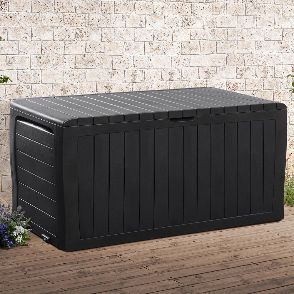 Nancy's West Slope Opbergbox - Tuinmeubilair - Ondersteuningsdoos - Steunbox - 270 L - 117 x 45 x 57 cm