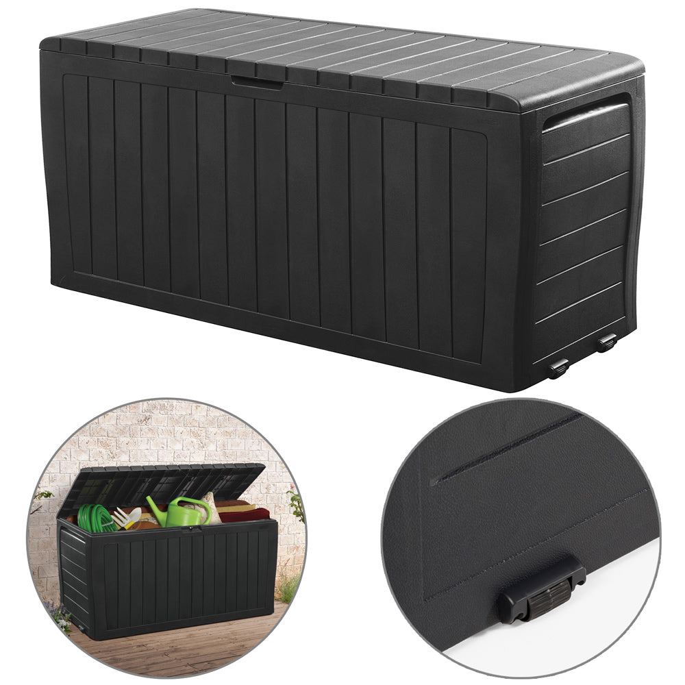 Nancy's West Slope Opbergbox - Tuinmeubilair - Ondersteuningsdoos - Steunbox - 270 L - 117 x 45 x 57 cm