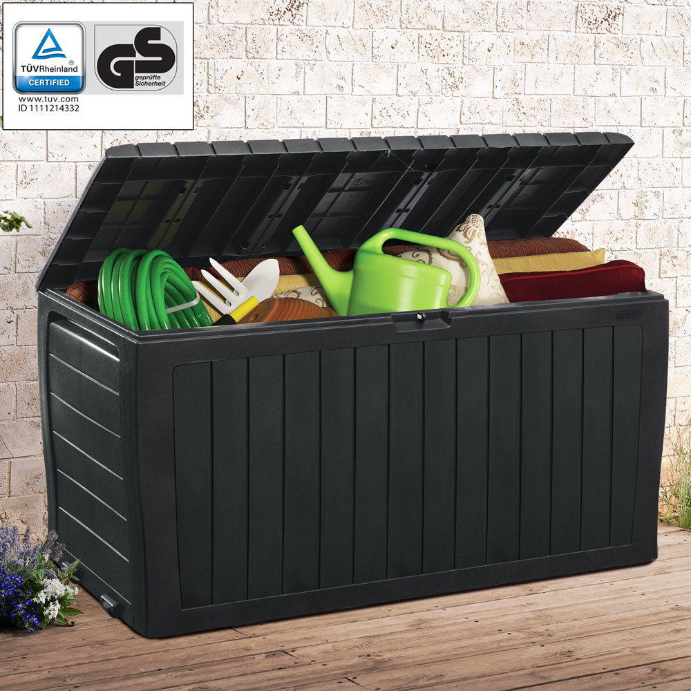 Nancy's West Slope Opbergbox - Tuinmeubilair - Ondersteuningsdoos - Steunbox - 270 L - 117 x 45 x 57 cm