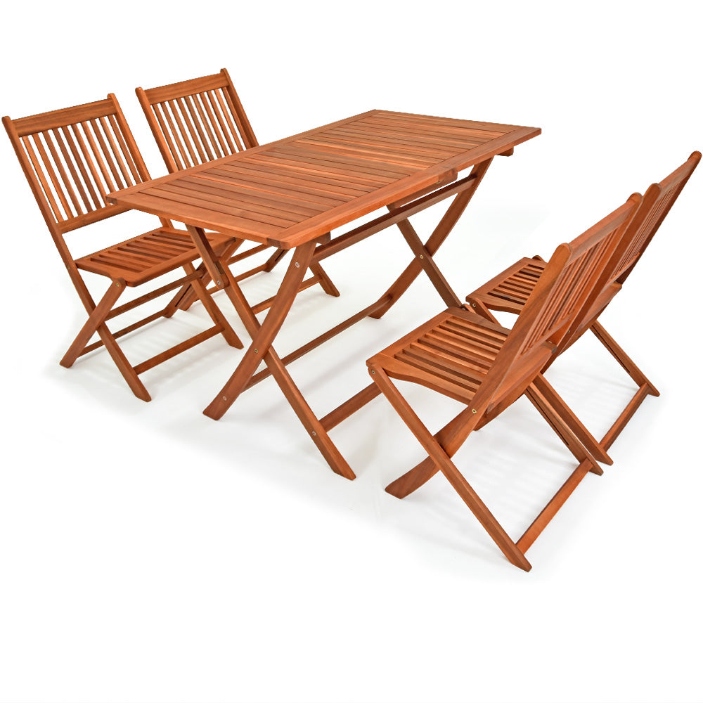 Nancy's Gold River Light Seating set - Garden - Terrace - Seating group - Acacia wood - 5-piece